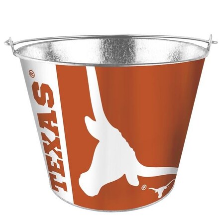 Boelter Brands Boelter 8886055946 NCAA Texas Longhorns Bucket Hype Design; 5 qt. 8886055946